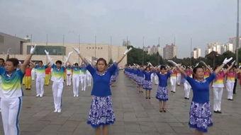 广场圈圈舞视频大全集,动感节奏，全民舞动盛宴