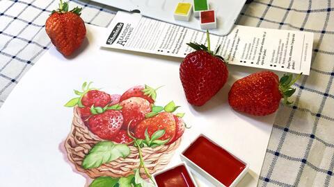 四色爱心果盘视频教程,简单易学，浪漫满溢